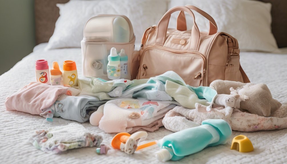 essentials for diaper bag
