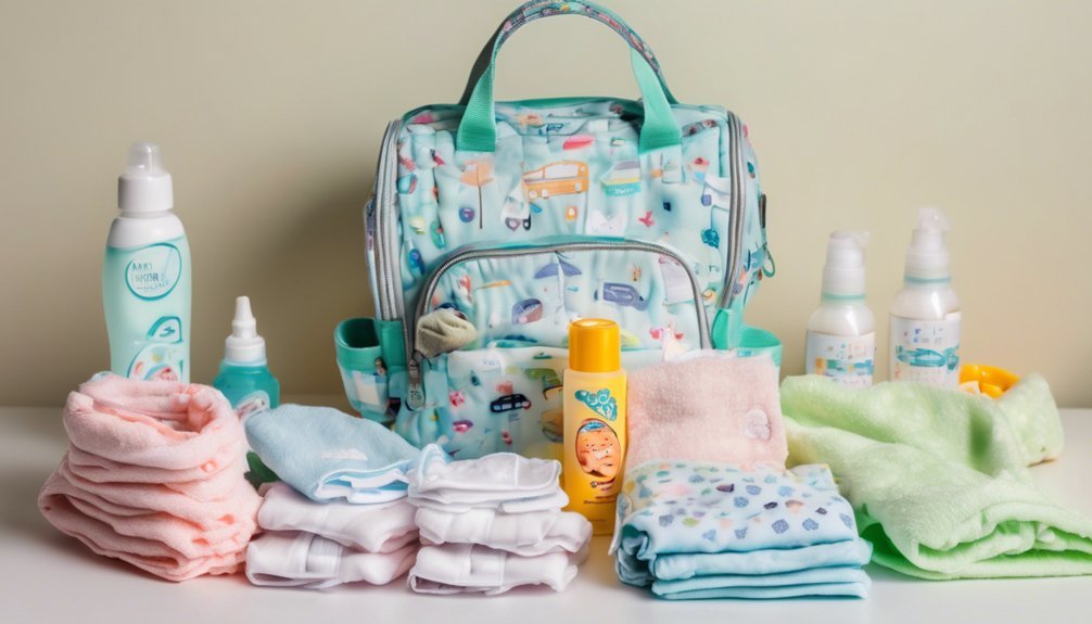 What to Pack in the Diaper Bag 3 extra outfits for emergencies