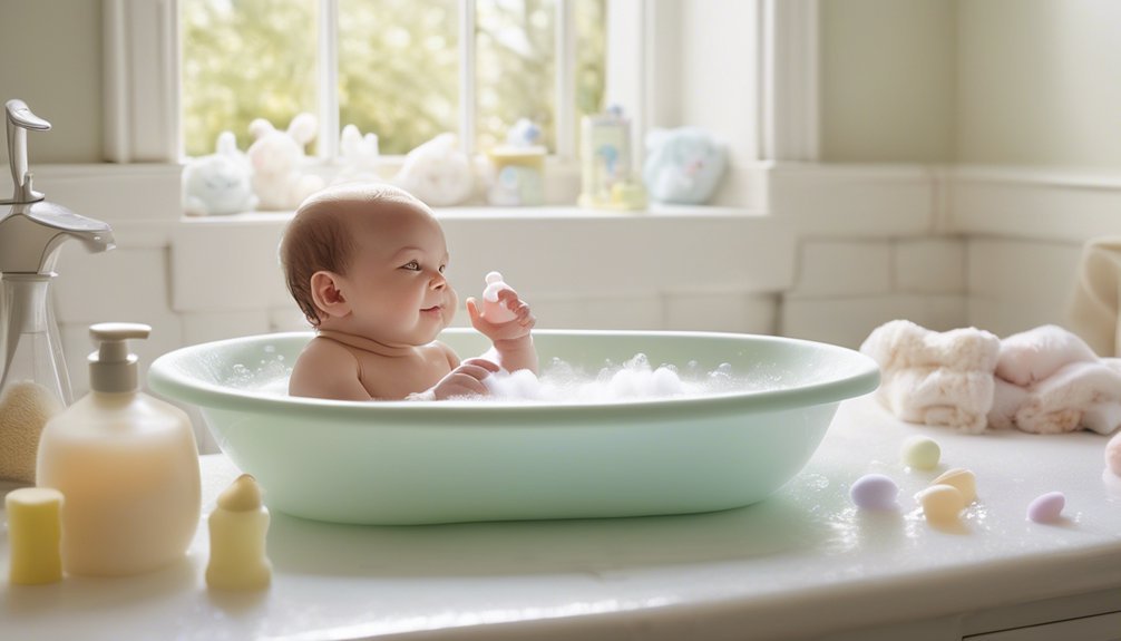 gentle baby washing techniques