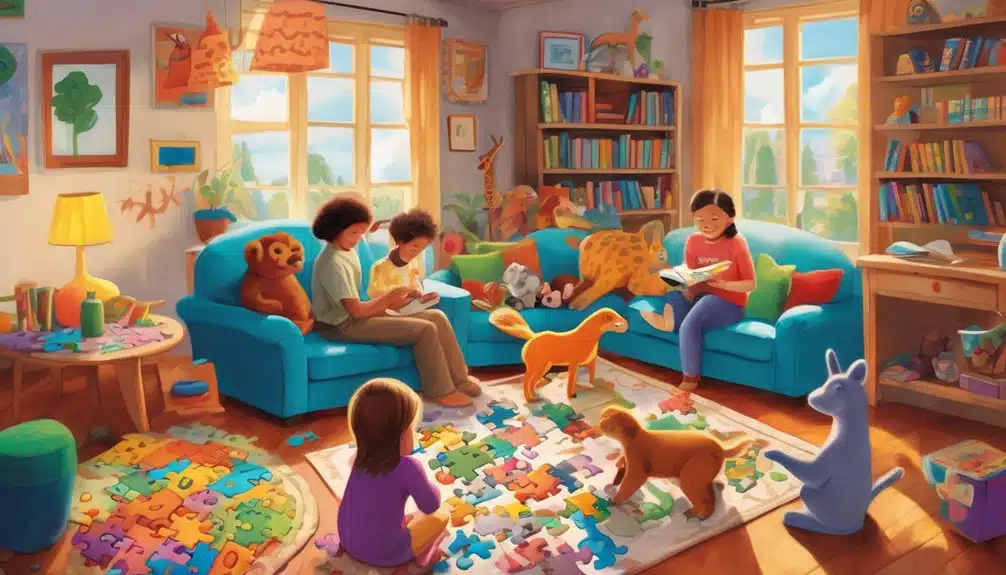 homemade reading puzzles activities