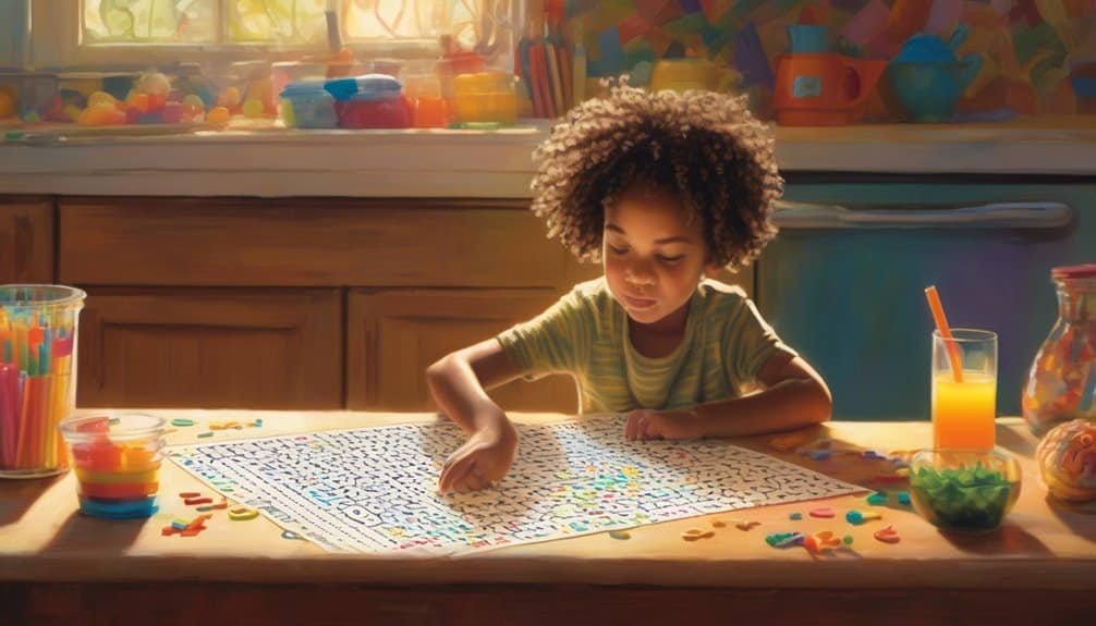 incorporate word searches daily