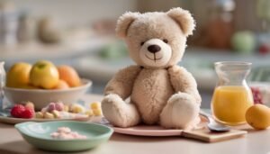 infant daily feeding times