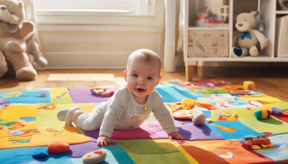 musical tummy time engagement