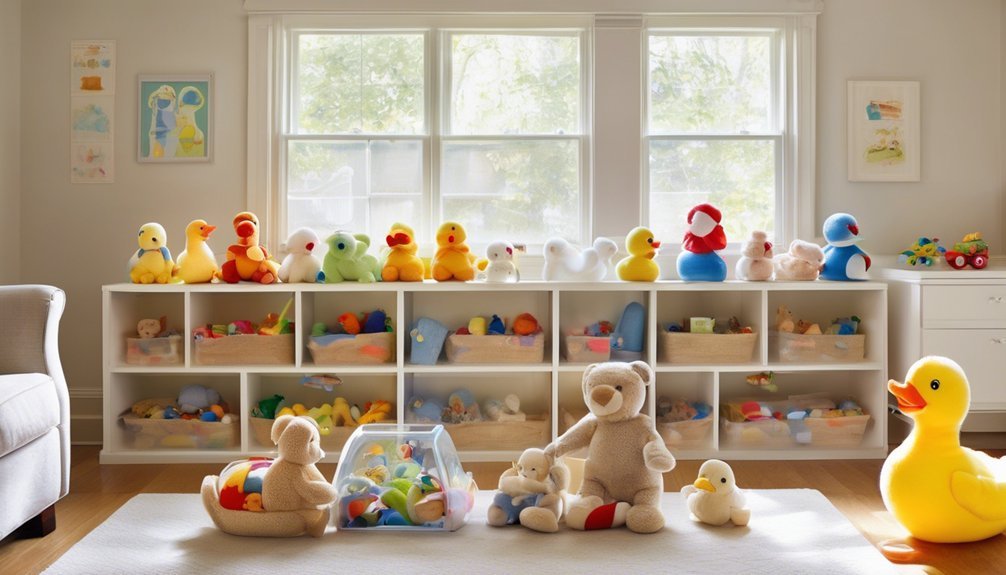 organized and hygienic toy storage