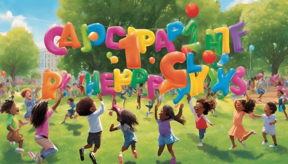 outdoor literacy games for kids