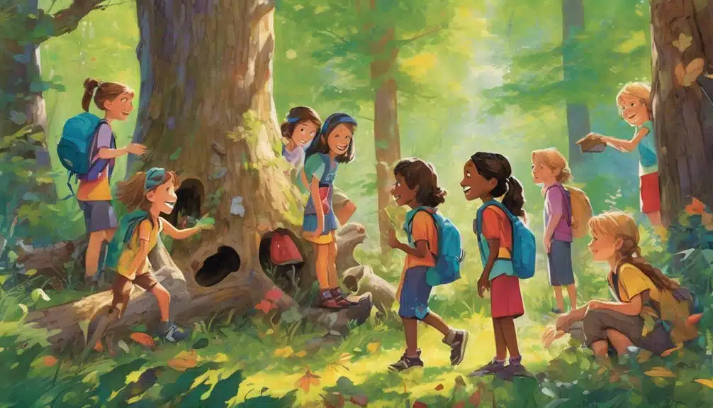 outdoor vocabulary word hunts