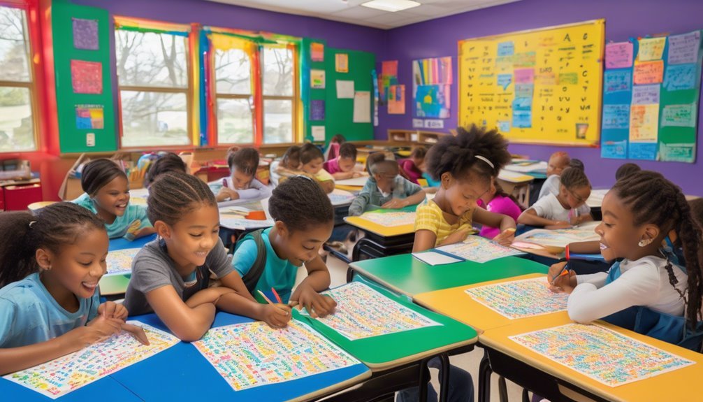 playful spelling through word searches