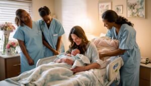 post birth visitor management