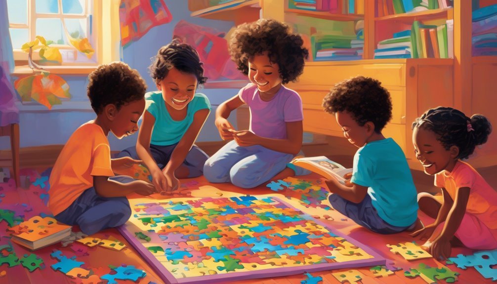 puzzle themed reading activities