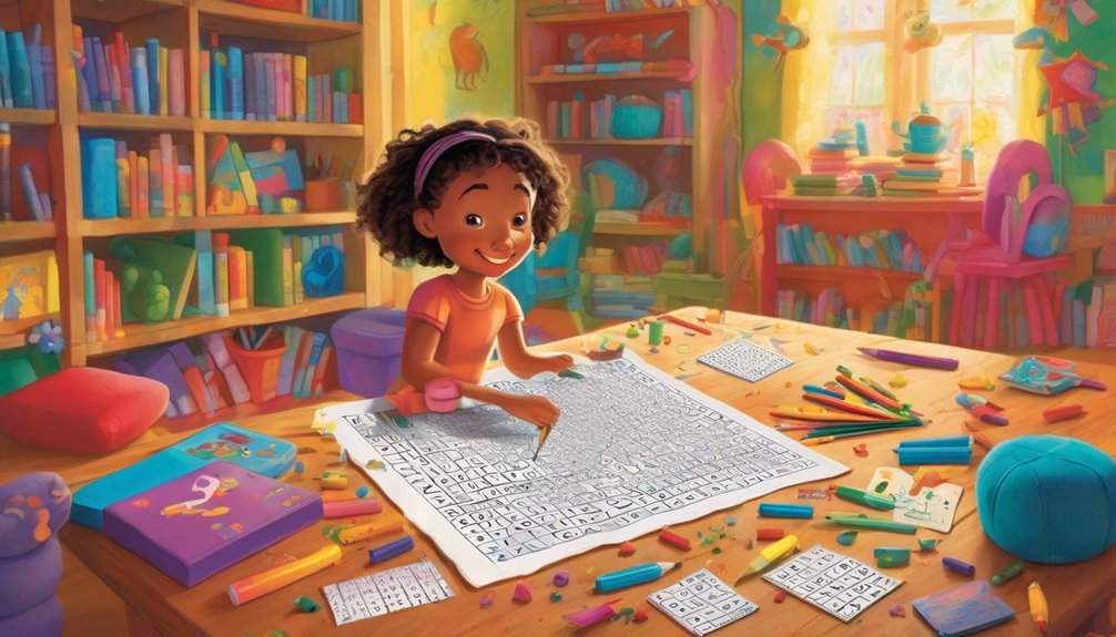 reading through word searches