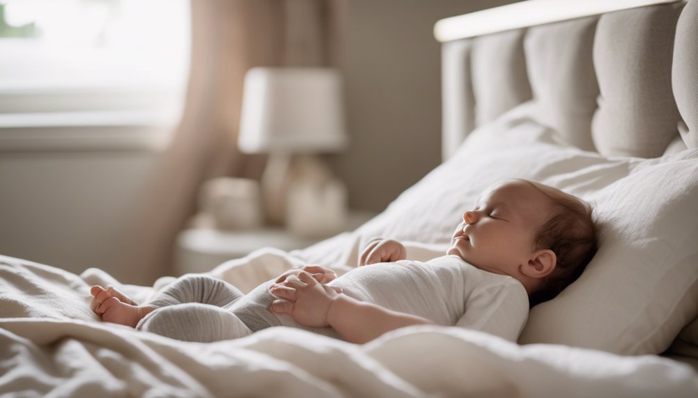 safe co sleeping baby positioning