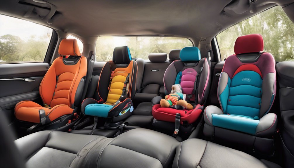 safe comfortable adjustable booster seat