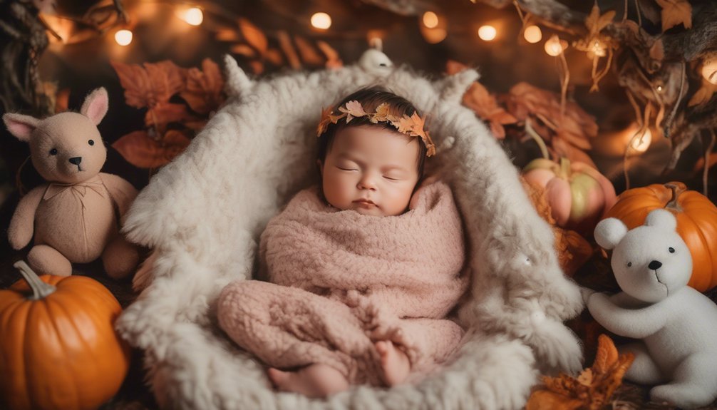 themed baby milestone photography