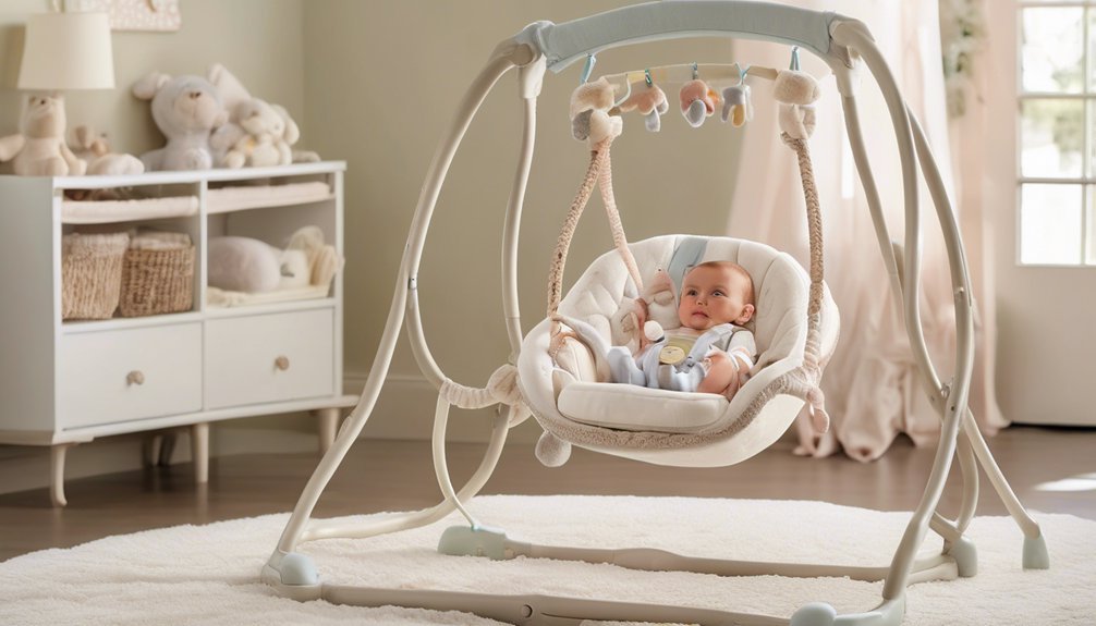 versatile soothing baby swings