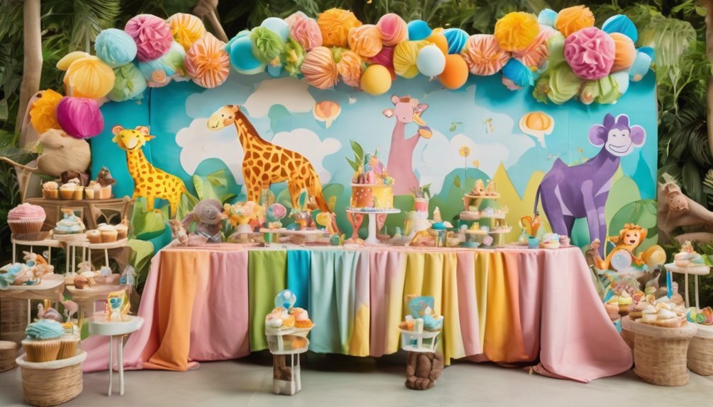 Baby’s First Birthday Party Themes 2 whimsical jungle safari celebration