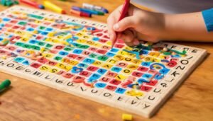 Letter Recognition Through Word Search Fun 6 word search letter identification