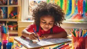 coloring enhances beginner confidence