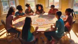 Benefits of Group Coloring Activities for Teenagers 9 enhanced creativity and bonding