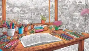 New Manga-Style Coloring Pages for Teens 9 teen manga coloring pages