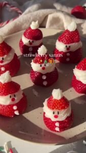How to Make Adorable Strawberry Santa – A Festive Vegan Treat 1 08a6653da439ab3eb189aed3963bbe17.0000000