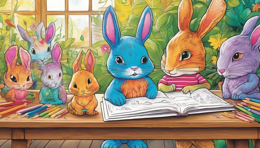 adorable critters coloring fun