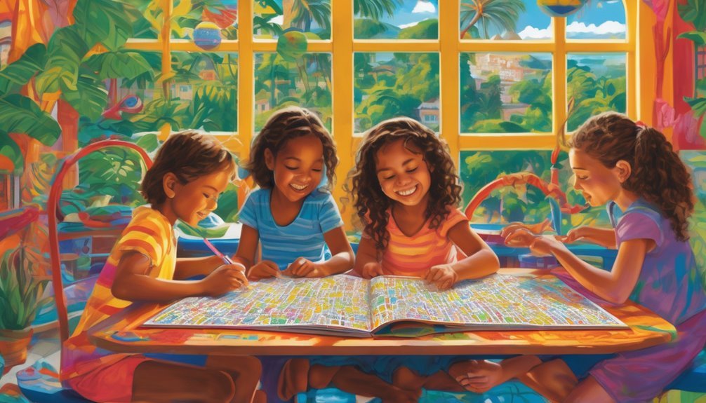 adventure through word searches