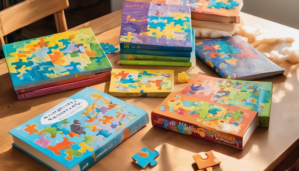 age appropriate puzzle books