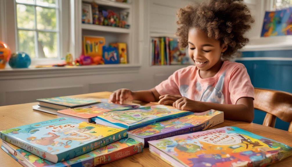 age specific activity book themes