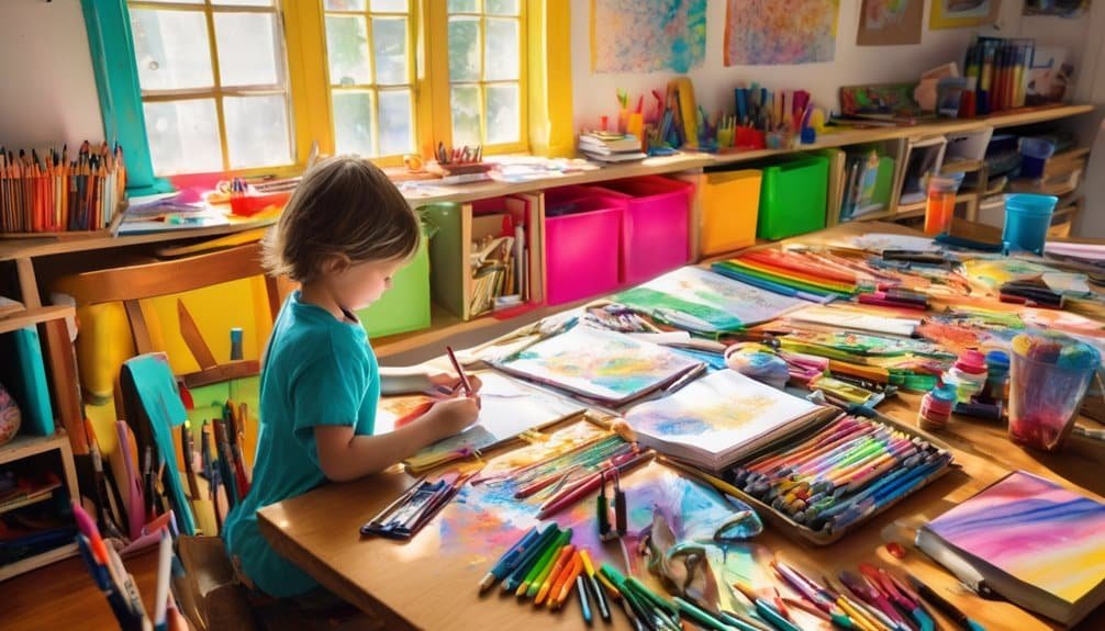 art enhances children s development