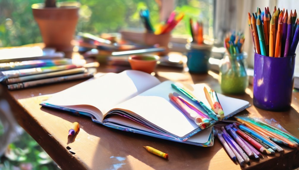 art journals for emotional expression