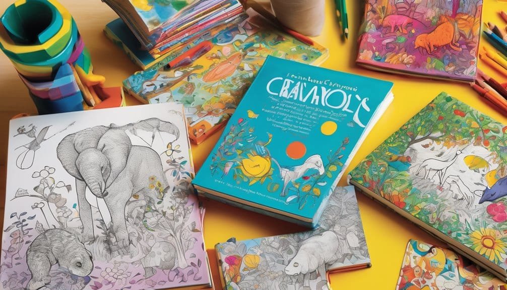 choosing age appropriate coloring books