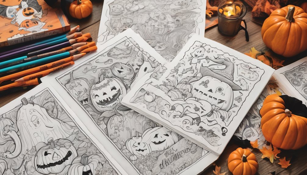 choosing the perfect halloween coloring