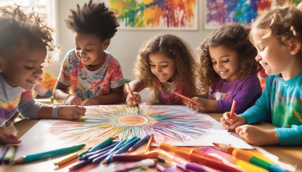 cognitive growth through coloring