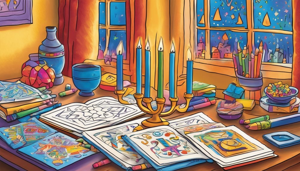 colorful hanukkah creativity awaits