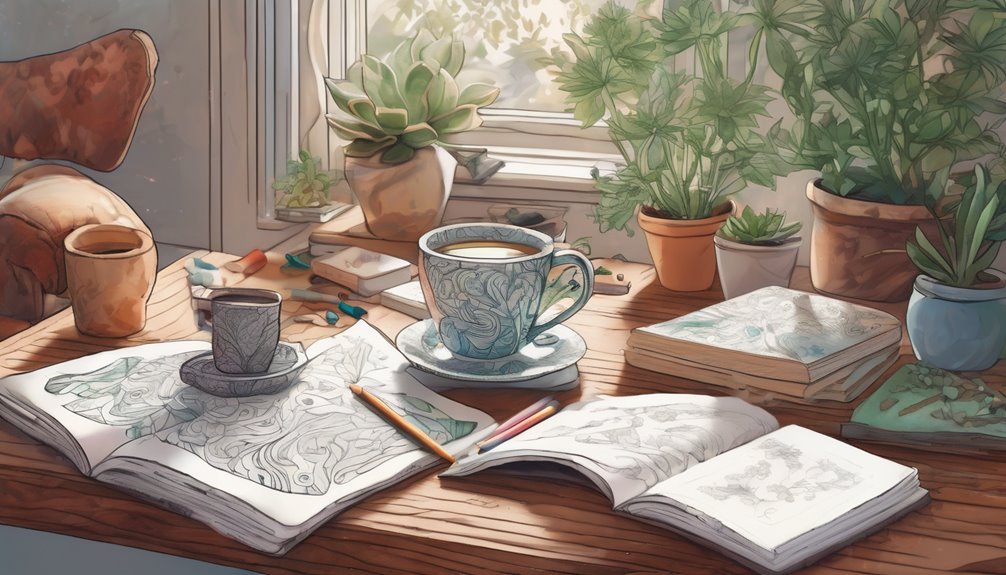 coloring books reduce stress