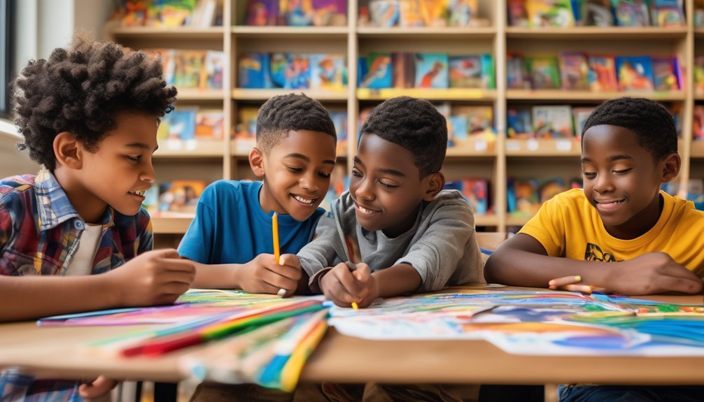 coloring skills and expression