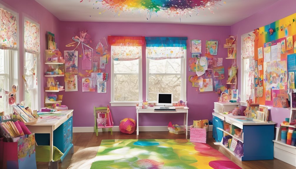 creative art display ideas