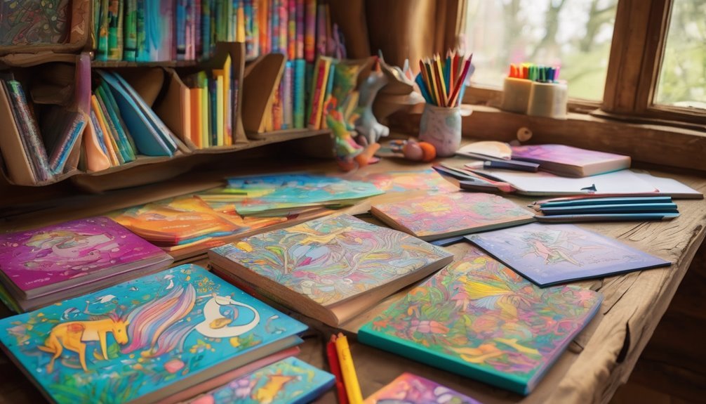 creative bonding through coloring