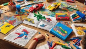 creative coloring adventures for boys