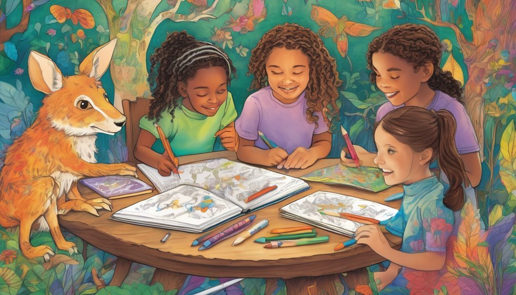 creative coloring book themes