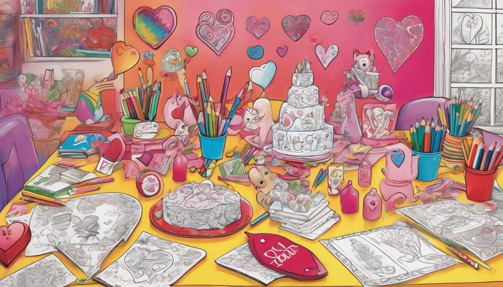 creative coloring party activities