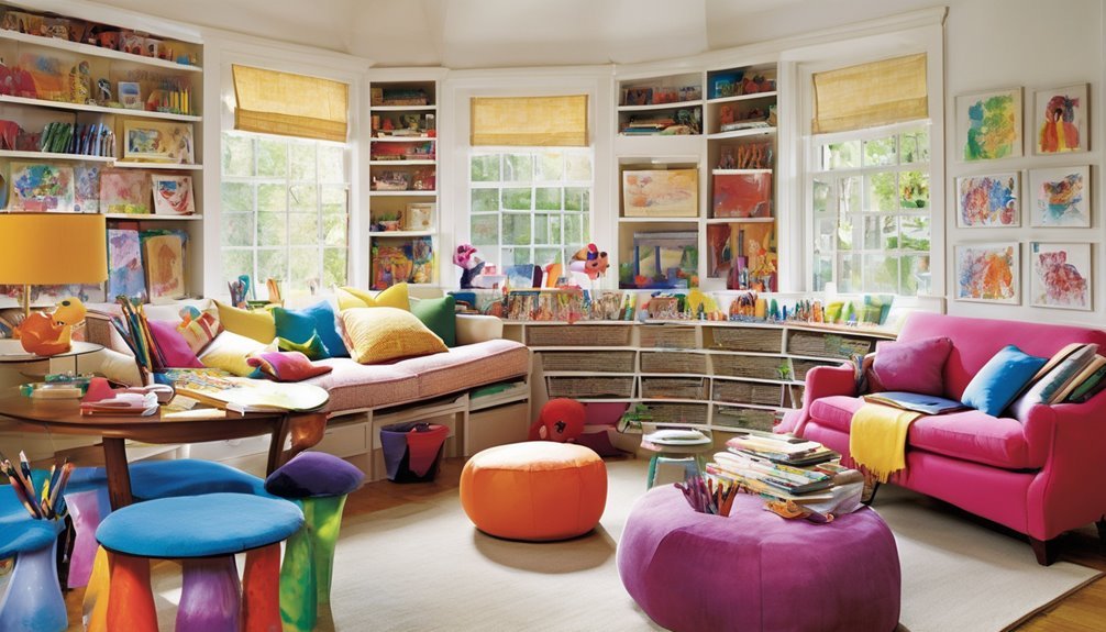 creative drawing space setup