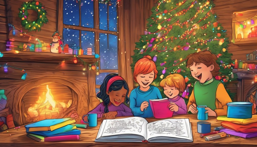 creative holiday coloring activities