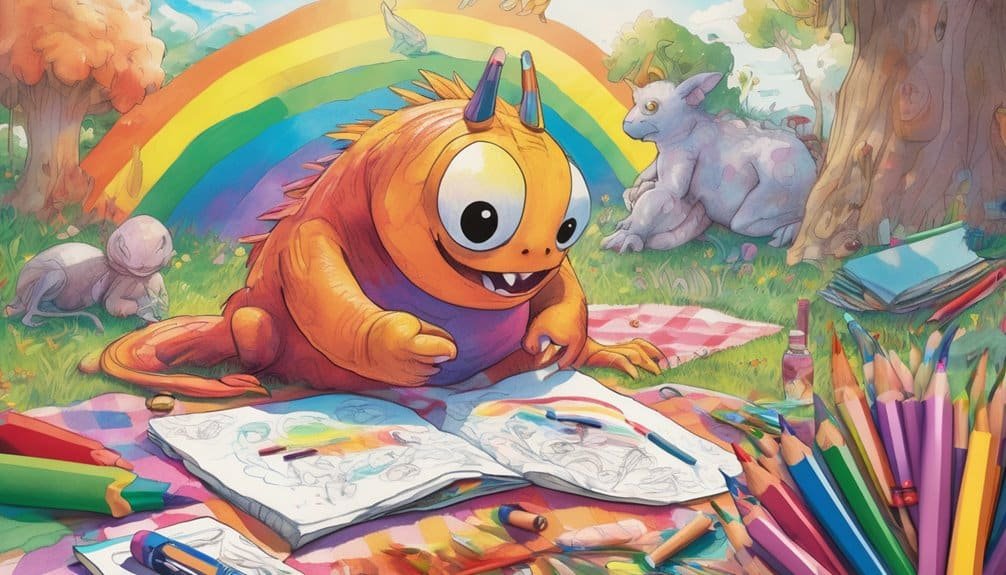 creative sketchbook activities for kids