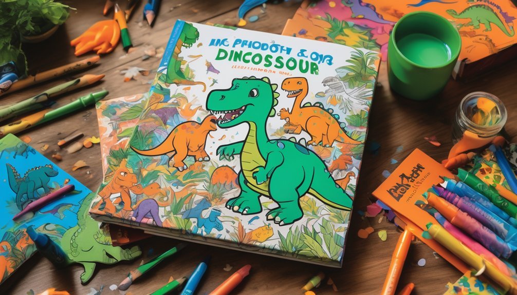 dinosaur coloring books by age