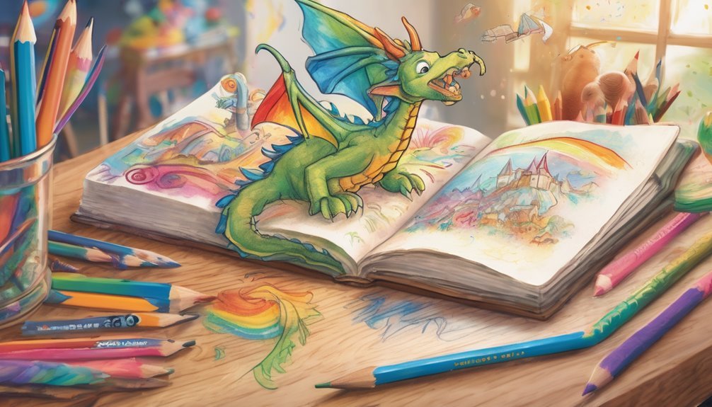 drawing enhances storytelling skills