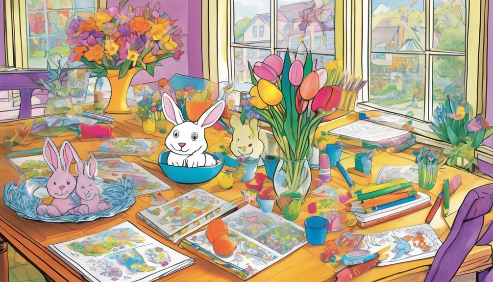 easter coloring boosts creativity