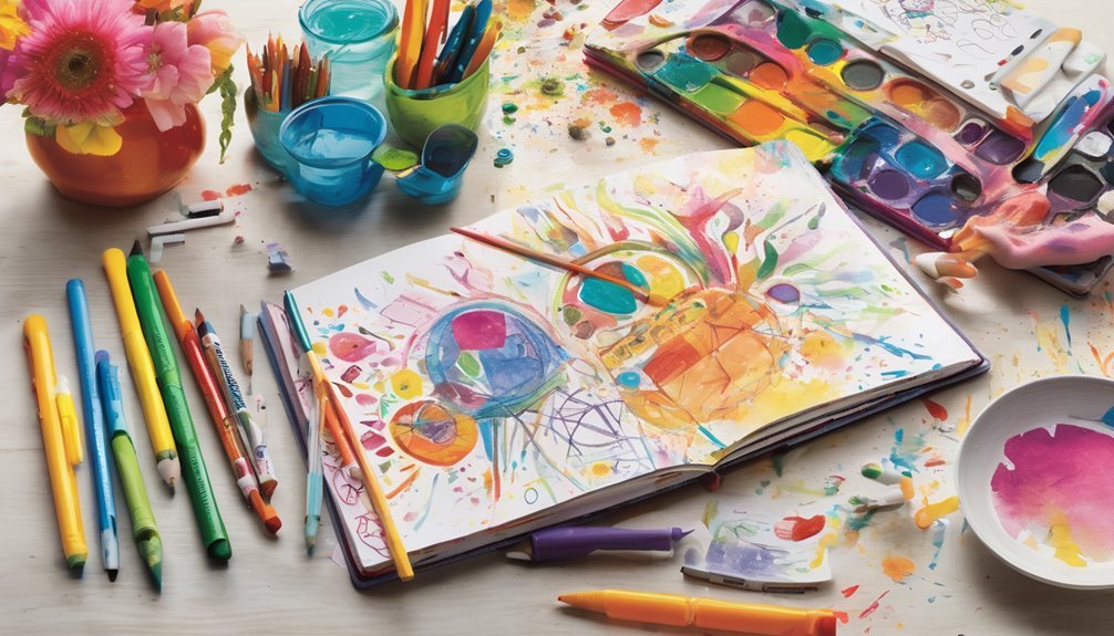 elevate sketches with colors