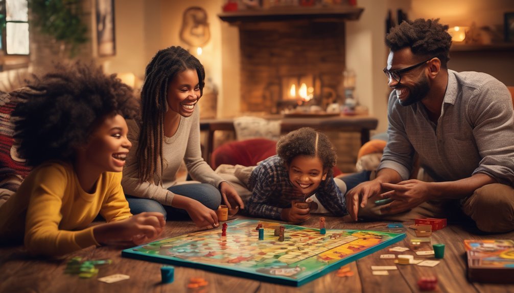 family bonding through board games