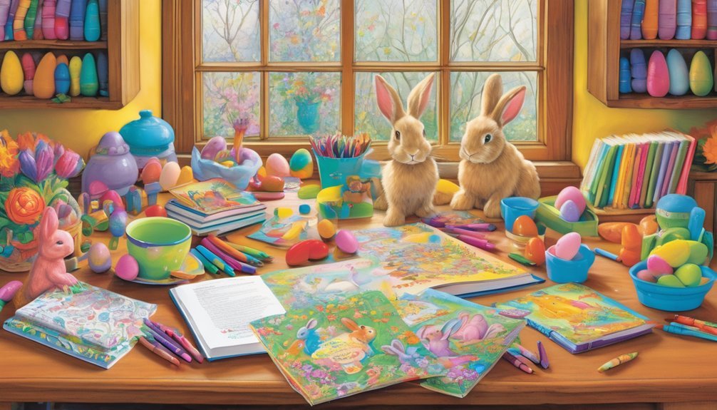 festive easter coloring activity